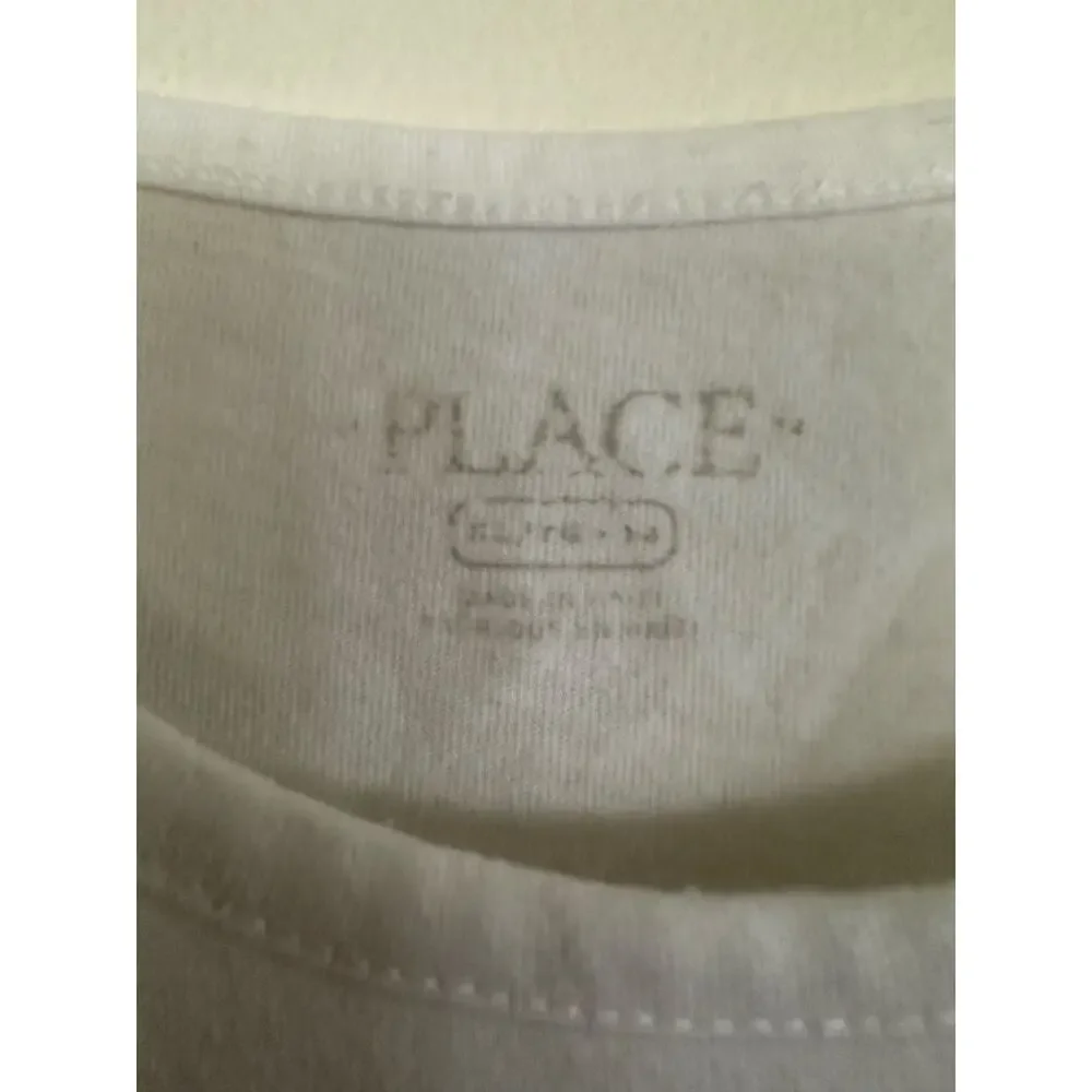The Children's Place white graphic tee 